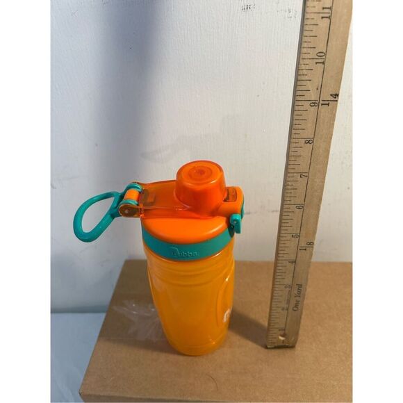 Bubba kids orange flip top cup (storm) finger hook - Picture 2 of 5